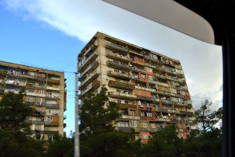 Дома в новом Тбилиси