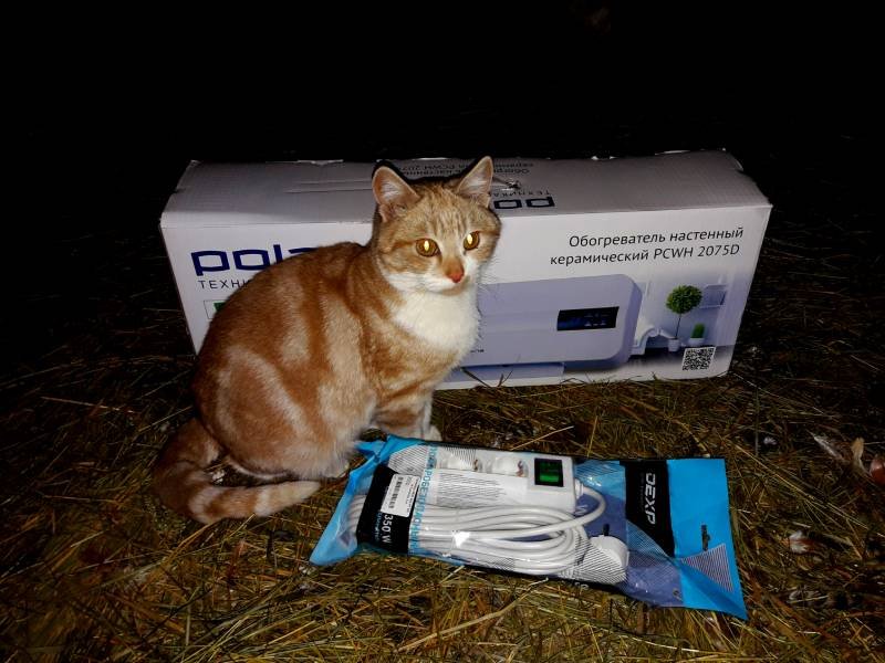 Керамический настенный тепловентилятор Полярис