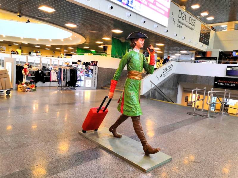 В аэропорту Санкт-Петербурга