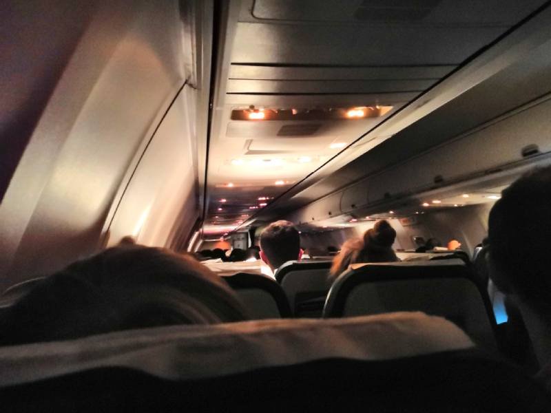 На борту самолёт компании Нордавиа