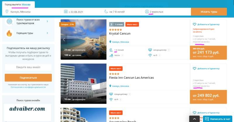 Туры в Канкун