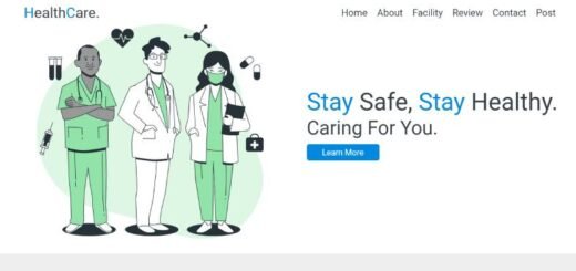 Сделал лэндинг HealthCare