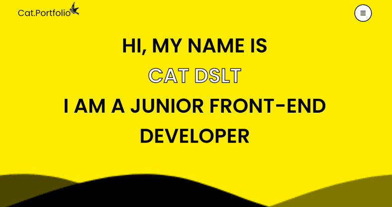 портфолио Cat Portfolio