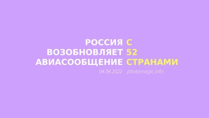 россия возобновляет авиасообщение со странами мира