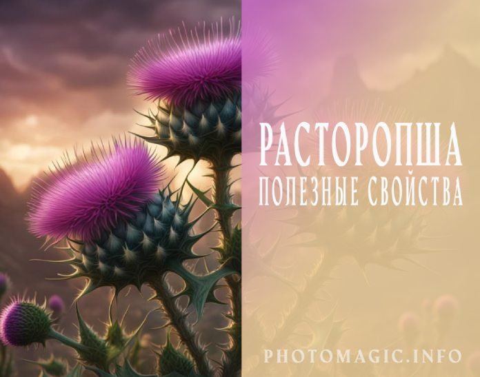 Расторопша и её полезные свойства