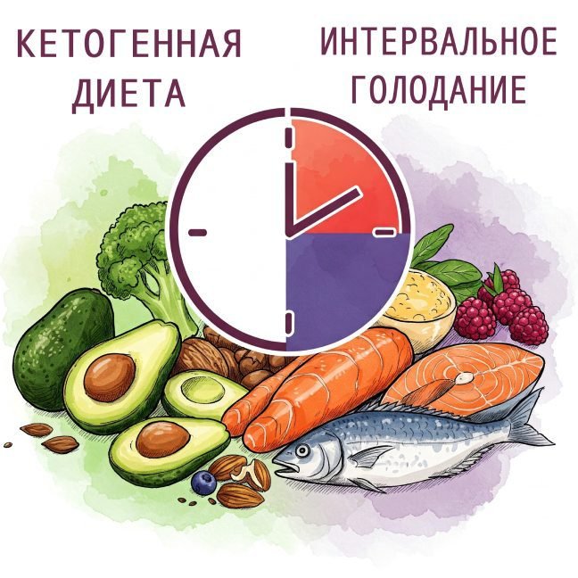 Кето и интервальное голодание - снижение веса