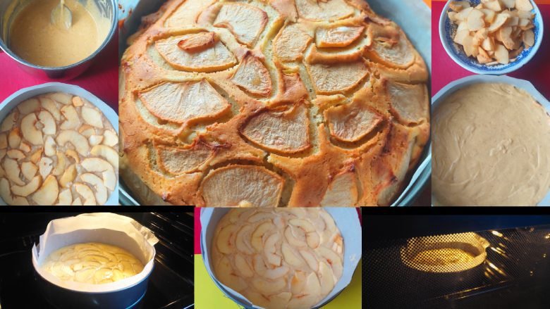 Ароматный яблочный пирог в духовке