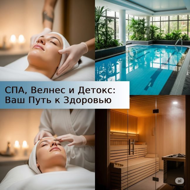 Велнес, Спа, Детокс-отели: Ваш Гид по Оздоровлению за Рубежом