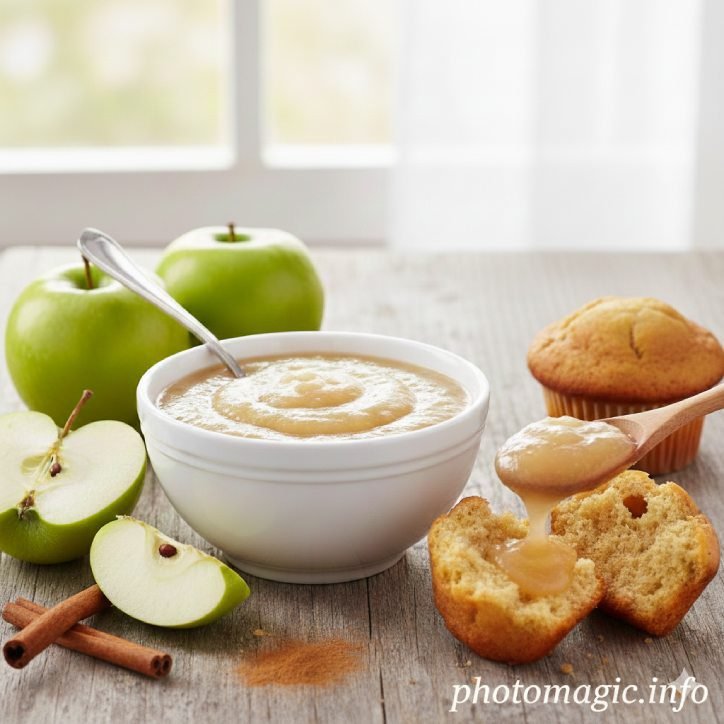 Яблочное пюре для выпечки
